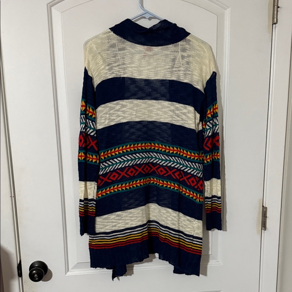 Red Camel Multicolor Patterned Cardigan - Picture 5 of 5